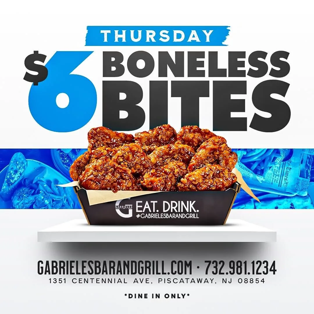 $6 Boneless Bites