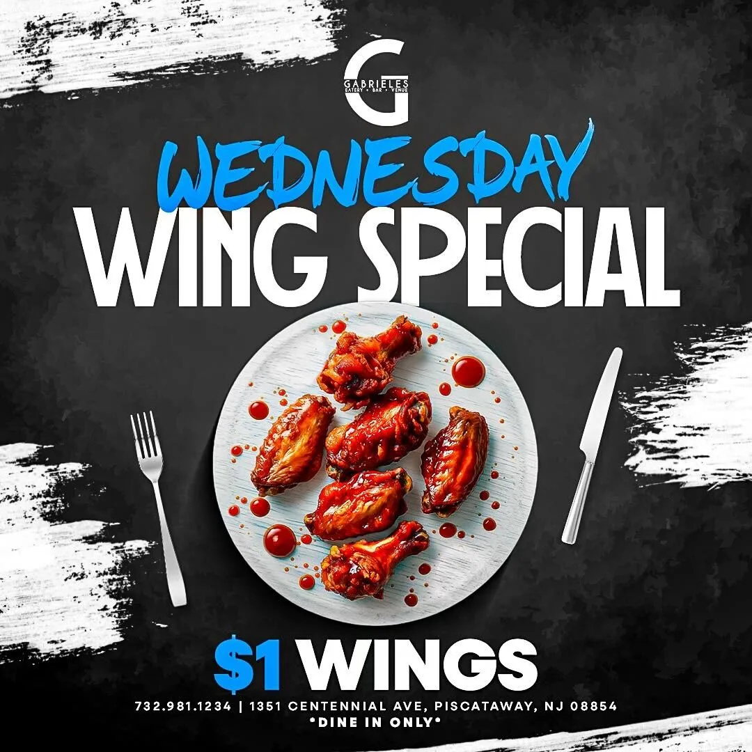 Wednesday Wings for $1