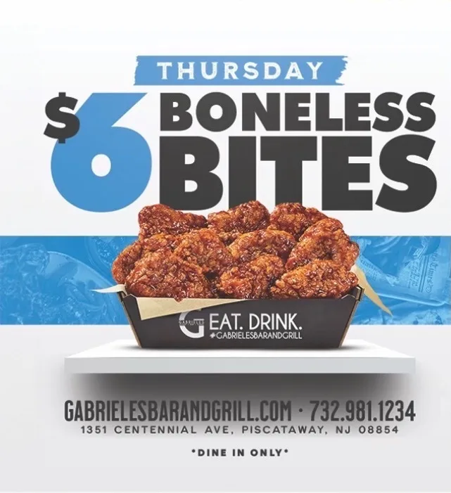 $6 Boneless Bites